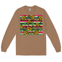 Toasted Coconut sunflower cactus Long Sleeve Tee - JahusDesignShop