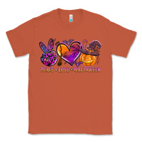 Copper peace love halloween Classic Tee - AdoDesignShop