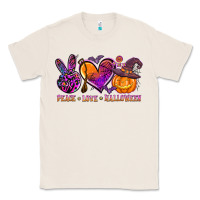 Natural peace love halloween Classic Tee - AdoDesignShop