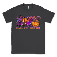 Smoke peace love halloween Classic Tee - AdoDesignShop