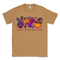 Toasted Coconut peace love halloween Classic Tee - AdoDesignShop