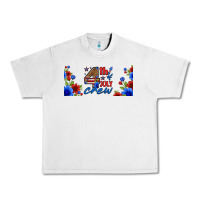 Lunar Rock floral 4th of july crew 16oz libbey cup Urban Heavy Tee - HRA Design Shop