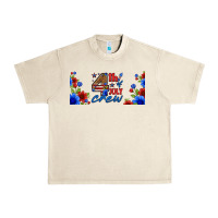 Sandshell floral 4th of july crew 16oz libbey cup Urban Heavy Tee - HRA Design Shop