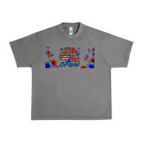 Tornado floral 4th of july crew 16oz libbey cup Urban Heavy Tee - HRA Design Shop