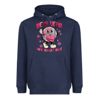 Navy new year same boojee babe Heavyweight Hoodie - MaliasSmallBusiness