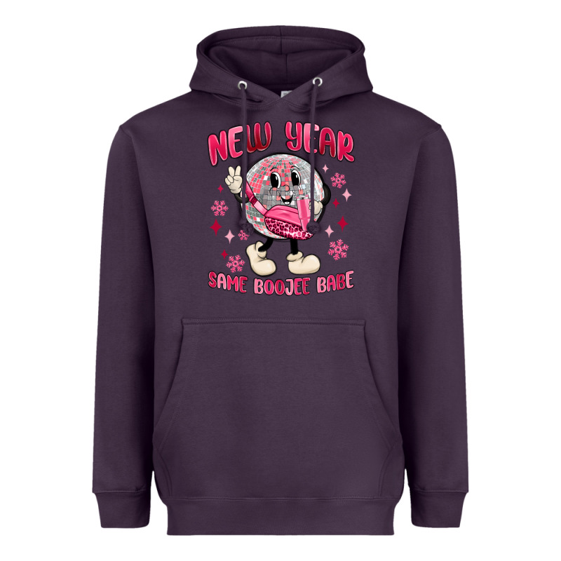 New Year Same Boojee Babe Heavyweight Hoodie by MaliasSmallBusiness | Teevron