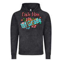Vintage Black little miss first grade Vintage Hoodie - RanaPortraitStore