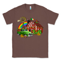 Chestnut barn st patricks with truck and shamrocks Classic Tee - AdoDesignShop