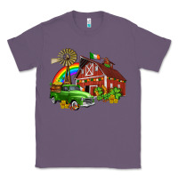 Lavender barn st patricks with truck and shamrocks Classic Tee - AdoDesignShop