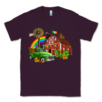 Plum barn st patricks with truck and shamrocks Classic Tee - AdoDesignShop