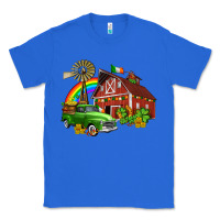 True Royal barn st patricks with truck and shamrocks Classic Tee - AdoDesignShop