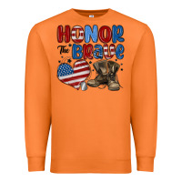 Carrot honor the brave Premium Sweatshirt - MaliasSmallBusiness