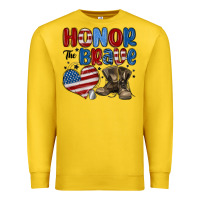 Lemon honor the brave Premium Sweatshirt - MaliasSmallBusiness