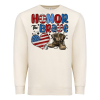 Sandshell honor the brave Premium Sweatshirt - MaliasSmallBusiness