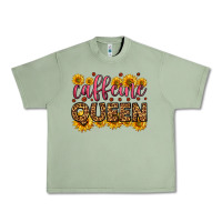 Oil Green caffeine queen Urban Heavy Tee - HRA Design Shop