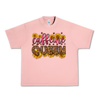 Salmon caffeine queen Urban Heavy Tee - HRA Design Shop