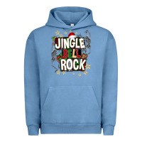 Pigment Pebble Blue Jingle bell rock Urban Hoodie - NancyCooperArtShop