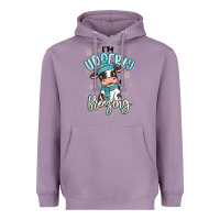 Lavender i'm udderly freezing baby cow Heavyweight Hoodie - MaliasSmallBusiness