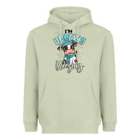 Matcha i'm udderly freezing baby cow Heavyweight Hoodie - MaliasSmallBusiness