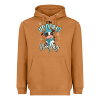 Meerkat i'm udderly freezing baby cow Heavyweight Hoodie - MaliasSmallBusiness