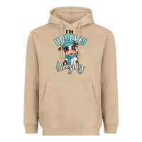 Mushroom i'm udderly freezing baby cow Heavyweight Hoodie - MaliasSmallBusiness
