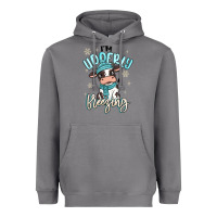 Storm i'm udderly freezing baby cow Heavyweight Hoodie - MaliasSmallBusiness
