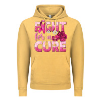 Vintage Mustard Fight For a Cure Vintage Hoodie - texasbilliewilder