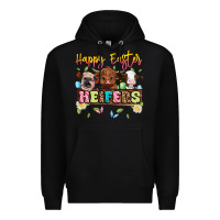 Black happy easter heifers Premium Hoodie - Artiststas