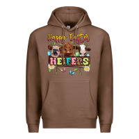 Chestnut happy easter heifers Premium Hoodie - Artiststas