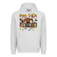 Dove Grey happy easter heifers Premium Hoodie - Artiststas