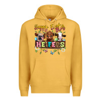 Mustard happy easter heifers Premium Hoodie - Artiststas