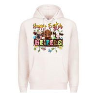 Pale Pink happy easter heifers Premium Hoodie - Artiststas