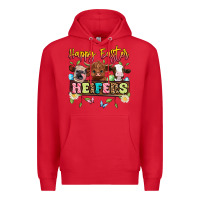 Red happy easter heifers Premium Hoodie - Artiststas
