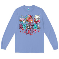 Colony Blue dental life with cupcakes Long Sleeve Tee - AdoDesignShop