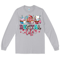 Moon Dust dental life with cupcakes Long Sleeve Tee - AdoDesignShop