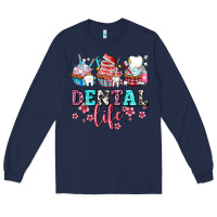 Navy dental life with cupcakes Long Sleeve Tee - AdoDesignShop