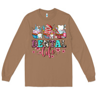 Toasted Coconut dental life with cupcakes Long Sleeve Tee - AdoDesignShop