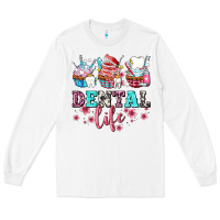 Dental Life With Cupcakes Long Sleeve Tee | Teevron