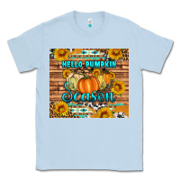 Dusty Blue hello pumpkin season tumbler Classic Tee - Artiststas