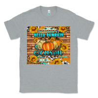 Heather Grey hello pumpkin season tumbler Classic Tee - Artiststas