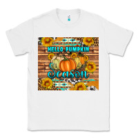 White hello pumpkin season tumbler Classic Tee - Artiststas