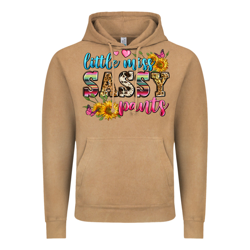 Western Little Miss Sassy Pants Vintage Hoodie by Zillion Design Studio | Teevron