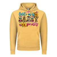 Vintage Mustard western little miss sassy pants Vintage Hoodie - Zillion Design Studio