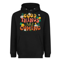 Black good things are coming Heavyweight Hoodie - MaliasSmallBusiness