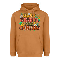 Meerkat good things are coming Heavyweight Hoodie - MaliasSmallBusiness