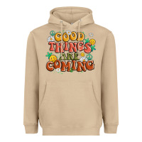Mushroom good things are coming Heavyweight Hoodie - MaliasSmallBusiness