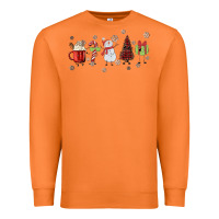 Carrot Cartoon Christmas Characters Premium Sweatshirt - MaliasSmallBusiness