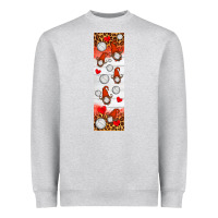 Heather Grey volleyball penwraps Heavyweight Sweatshirt - HRA Design Shop
