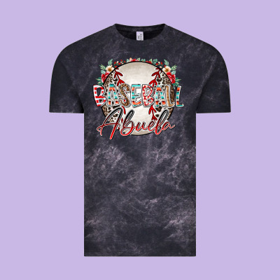 Baseball Abuela Vintage Tee Designed By Racoondesign