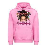 Fuchsia Pink Small business messy bun Urban Hoodie - texasbilliewilder